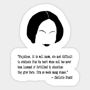 Charlotte Brontë Sticker